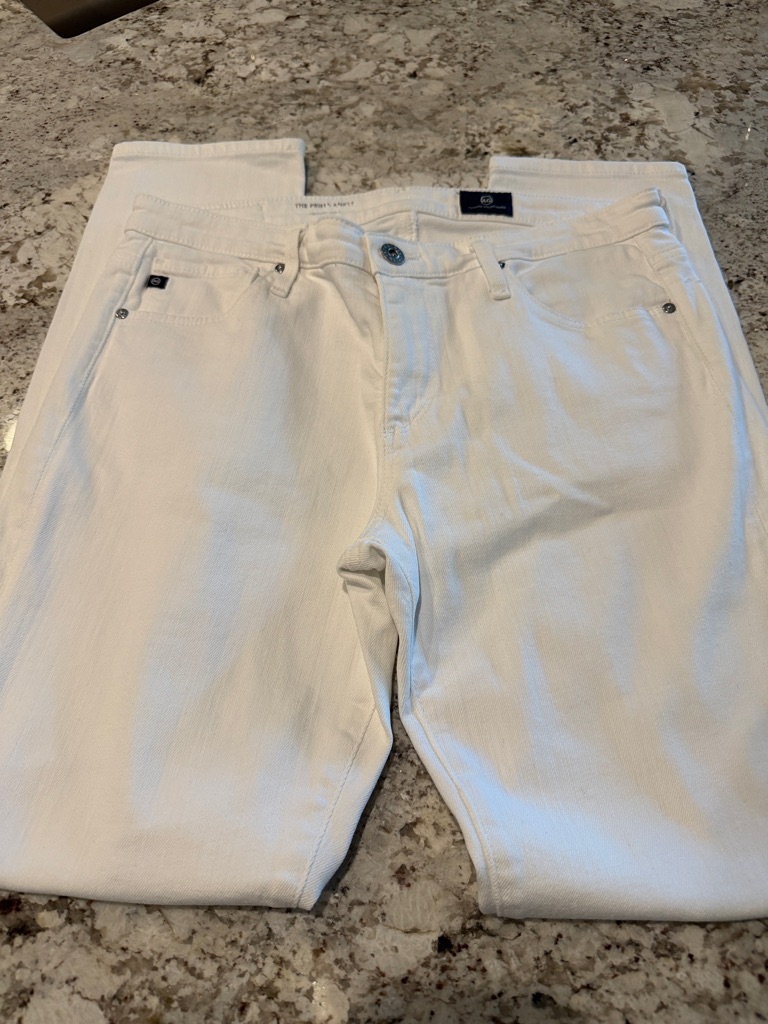 Ag Adriano Goldschmied Women's Skinny Jeans - White